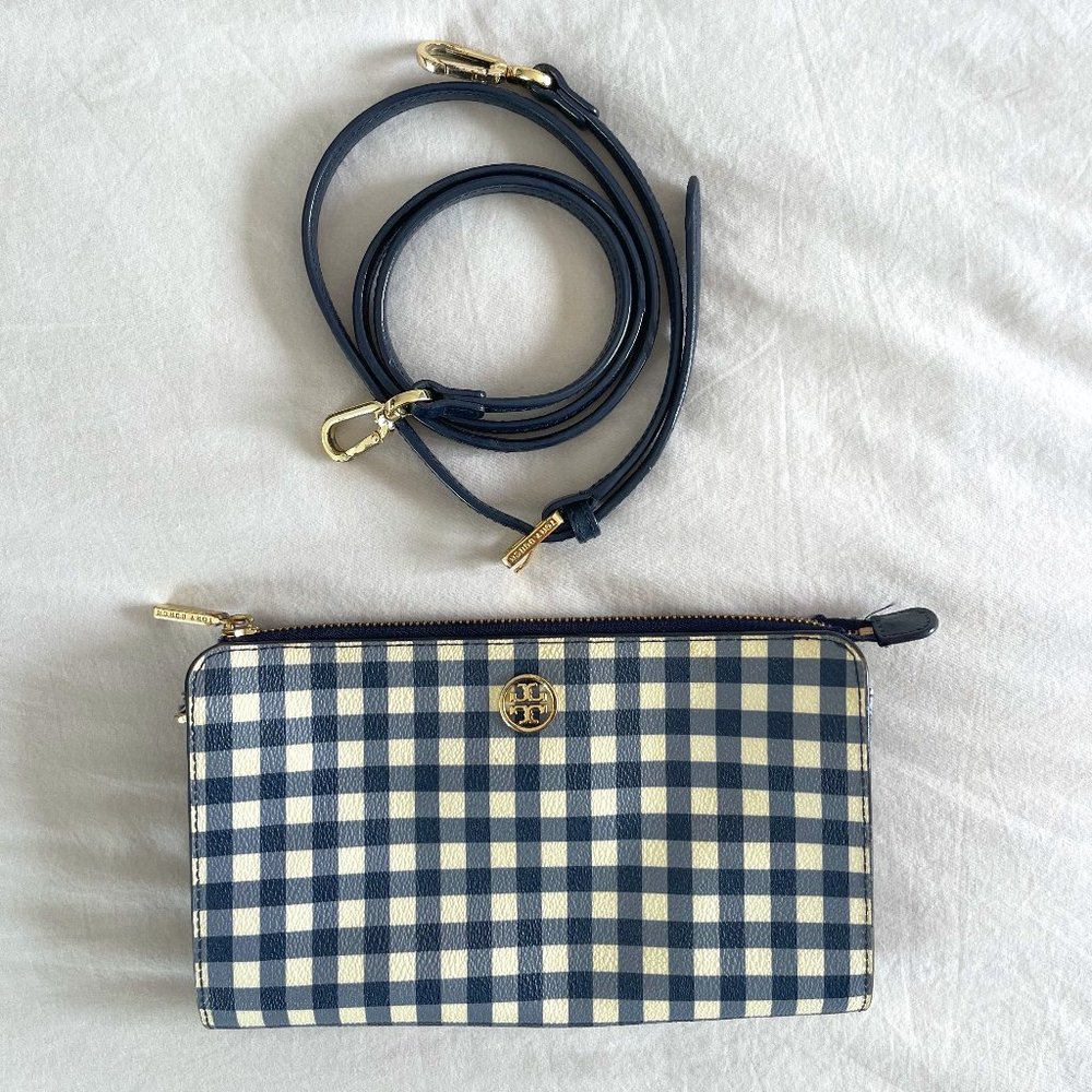 Tory Burch Gingham Crossbody
